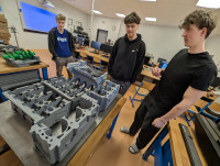3D tisk jednoho z našich největších projektů - Spalovacího motoru.